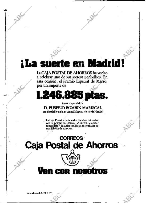 ABC MADRID 05-05-1977 página 112