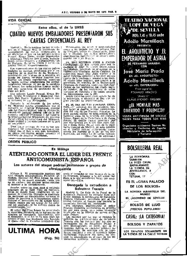 ABC SEVILLA 06-05-1977 página 23