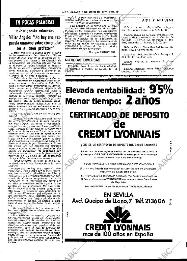 ABC SEVILLA 07-05-1977 página 43