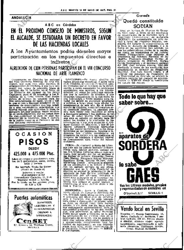 ABC SEVILLA 10-05-1977 página 61