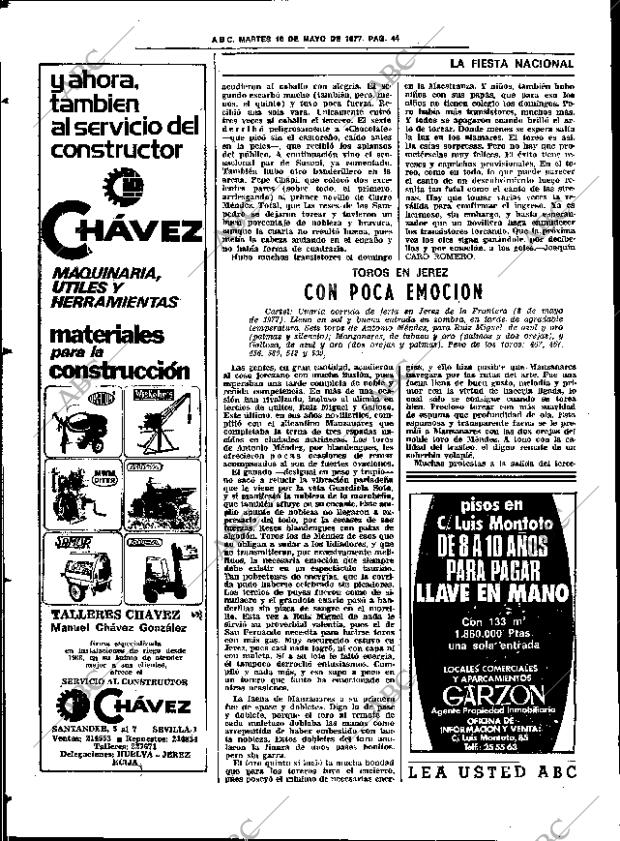 ABC SEVILLA 10-05-1977 página 74