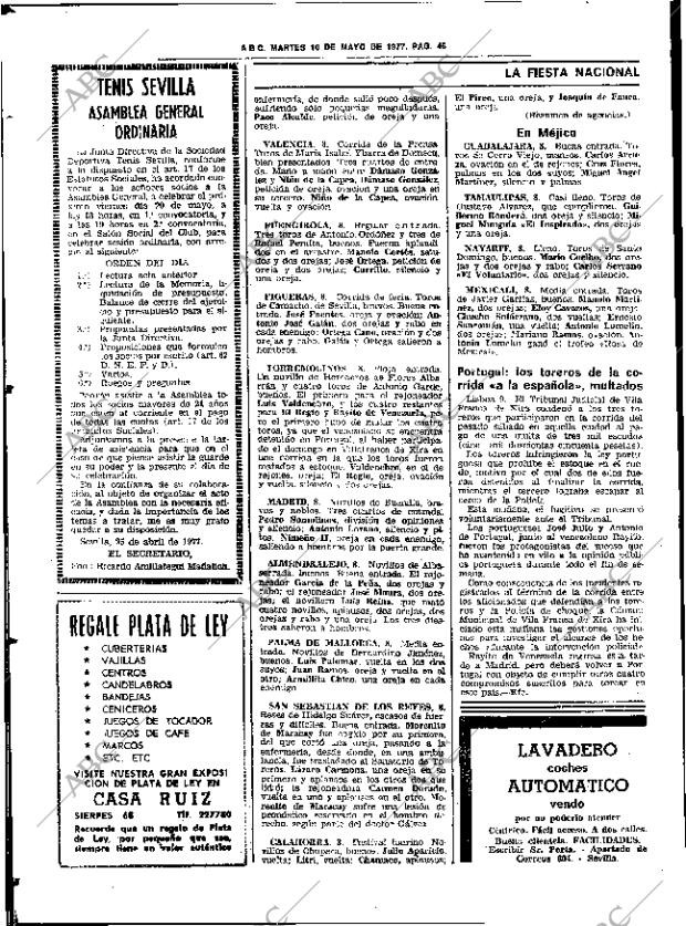 ABC SEVILLA 10-05-1977 página 76