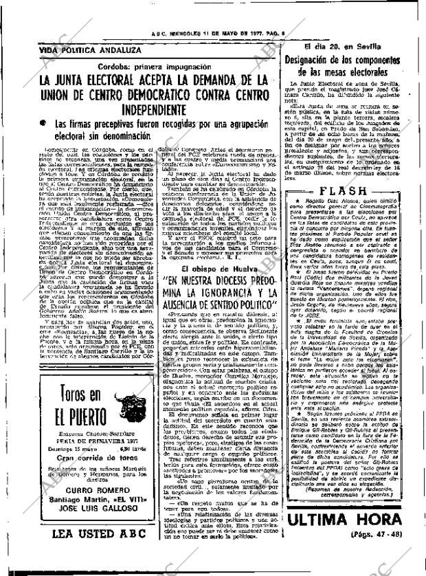 ABC SEVILLA 11-05-1977 página 36