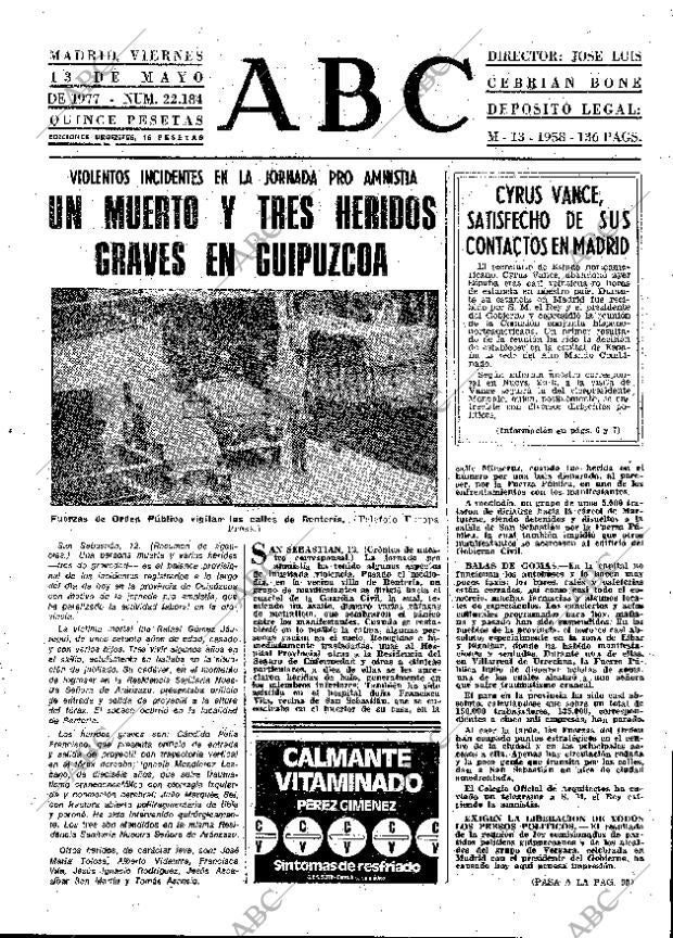 ABC MADRID 13-05-1977 página 21