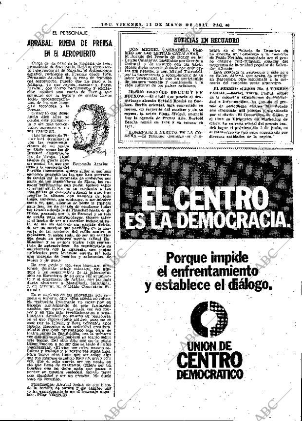 ABC MADRID 13-05-1977 página 63