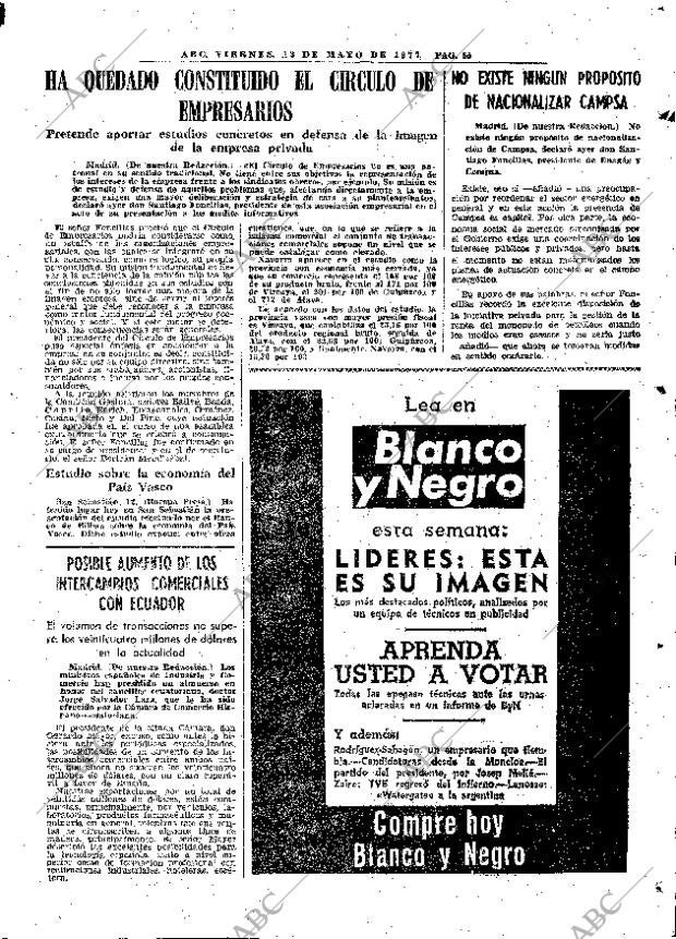 ABC MADRID 13-05-1977 página 75