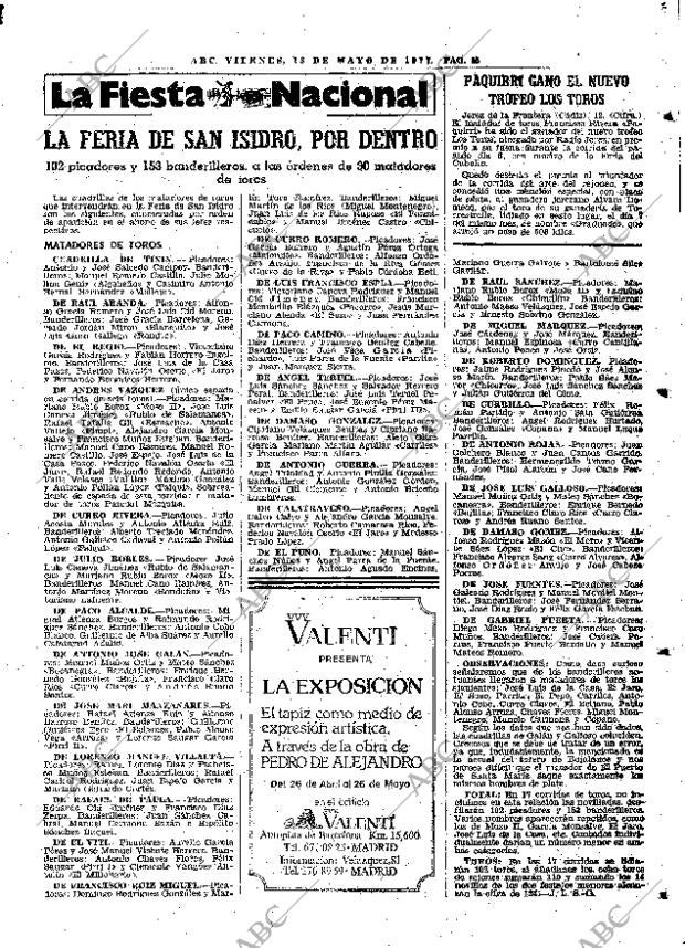 ABC MADRID 13-05-1977 página 85