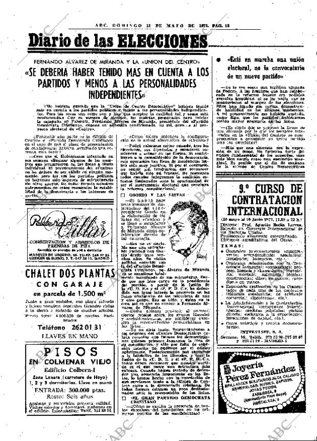 ABC MADRID 15-05-1977 página 35