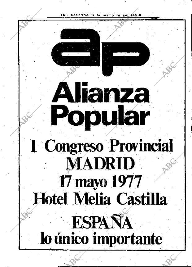 ABC MADRID 15-05-1977 página 39