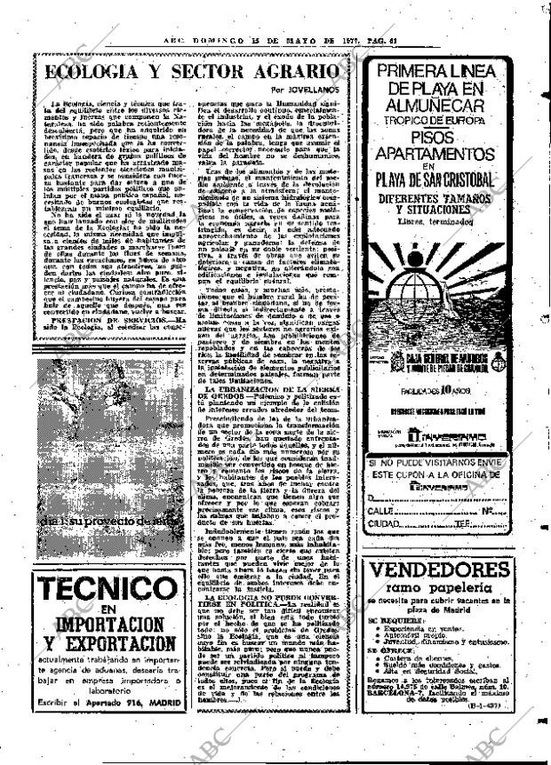 ABC MADRID 15-05-1977 página 81
