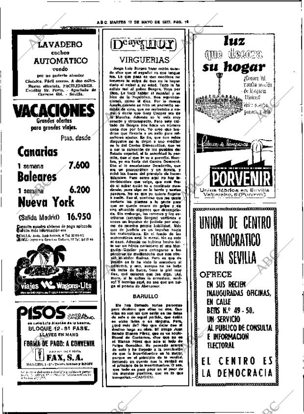 ABC SEVILLA 17-05-1977 página 42