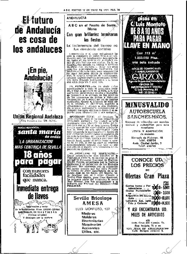 ABC SEVILLA 17-05-1977 página 66