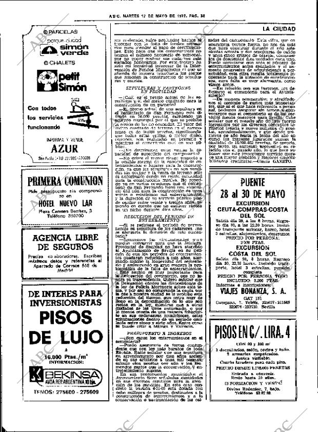 ABC SEVILLA 17-05-1977 página 68