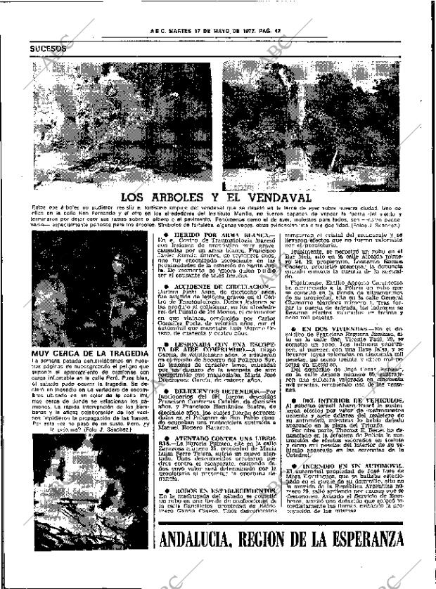 ABC SEVILLA 17-05-1977 página 72
