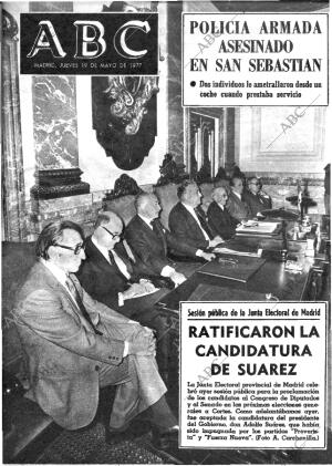 ABC MADRID 19-05-1977 página 1