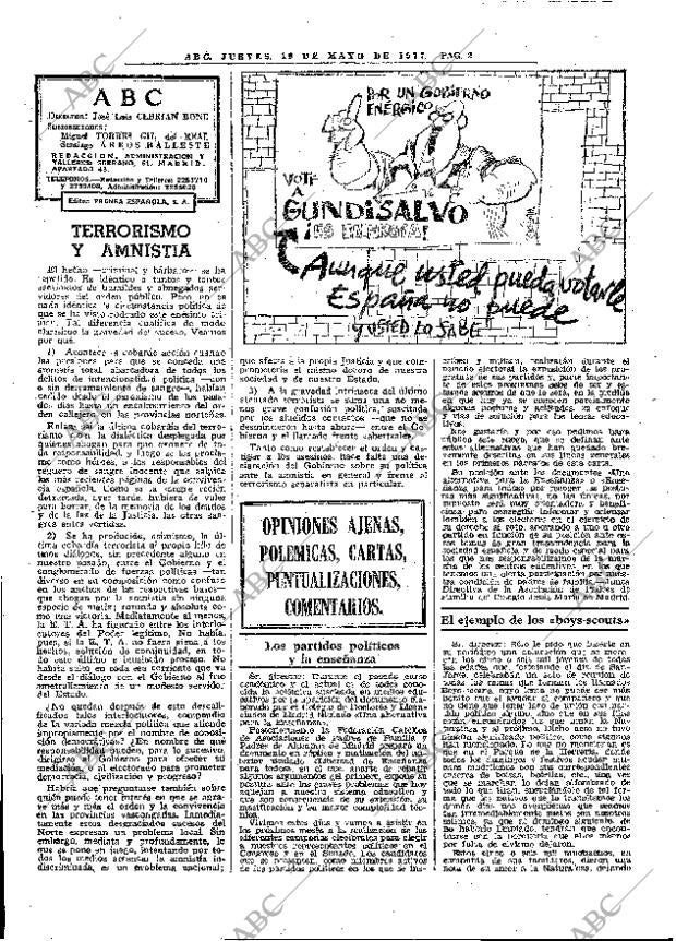 ABC MADRID 19-05-1977 página 18