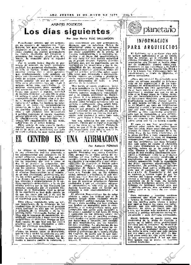 ABC MADRID 19-05-1977 página 20