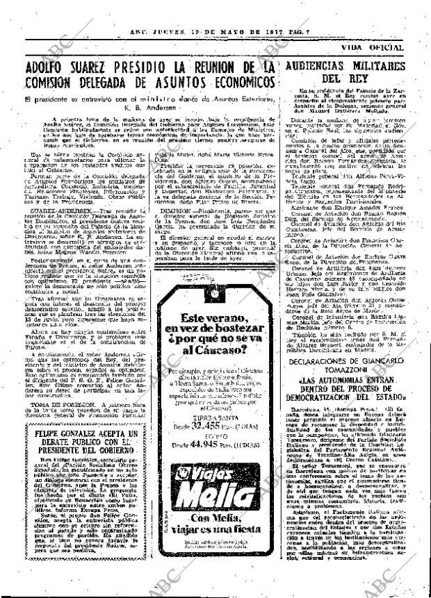 ABC MADRID 19-05-1977 página 23