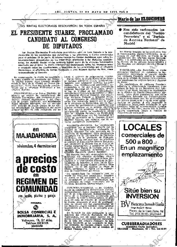 ABC MADRID 19-05-1977 página 25