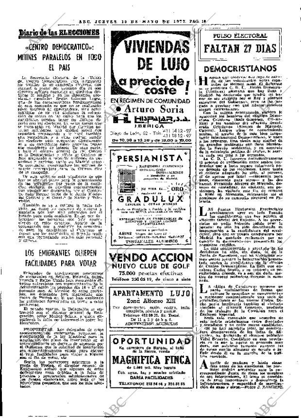 ABC MADRID 19-05-1977 página 26