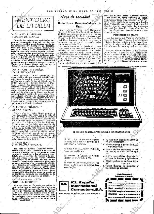 ABC MADRID 19-05-1977 página 51