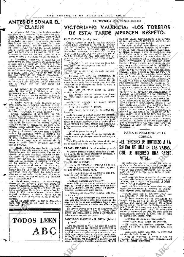 ABC MADRID 19-05-1977 página 76