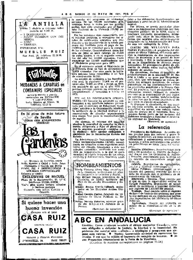 ABC SEVILLA 21-05-1977 página 34