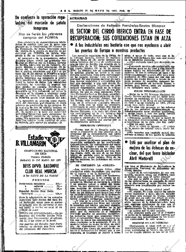 ABC SEVILLA 21-05-1977 página 46