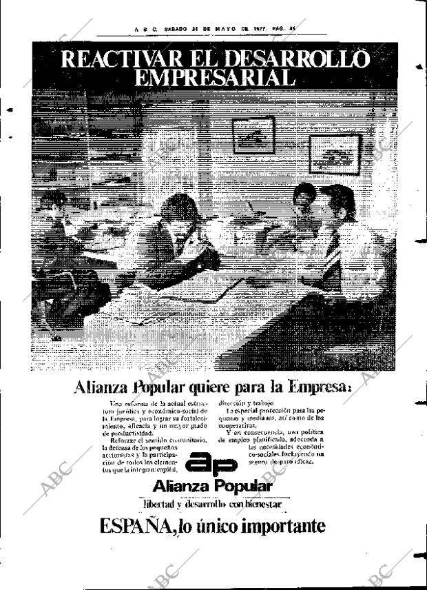 ABC SEVILLA 21-05-1977 página 75