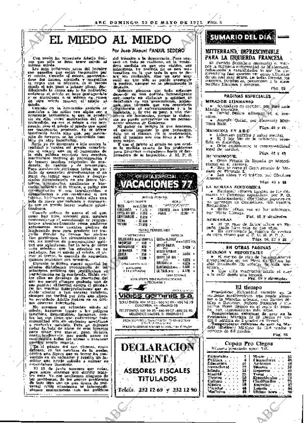 ABC MADRID 22-05-1977 página 19