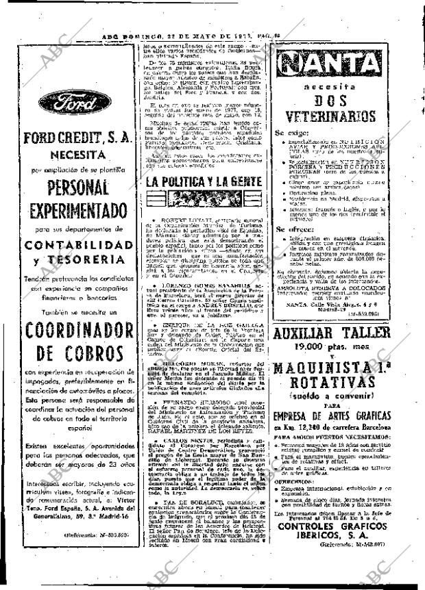 ABC MADRID 22-05-1977 página 32