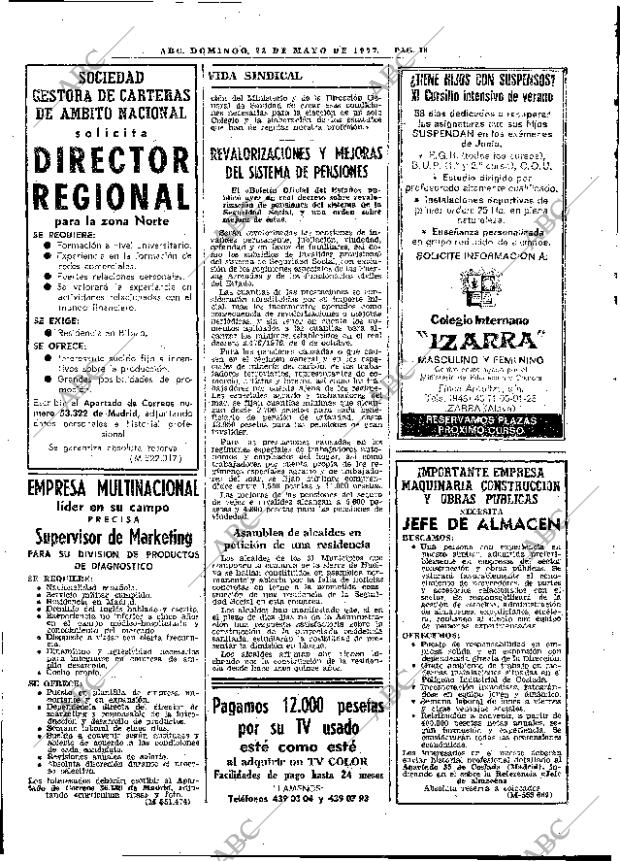 ABC MADRID 22-05-1977 página 34