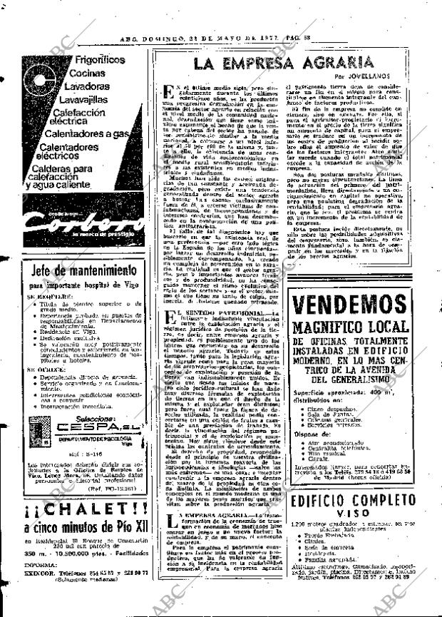ABC MADRID 22-05-1977 página 74