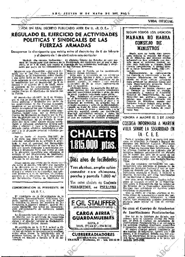 ABC MADRID 26-05-1977 página 17