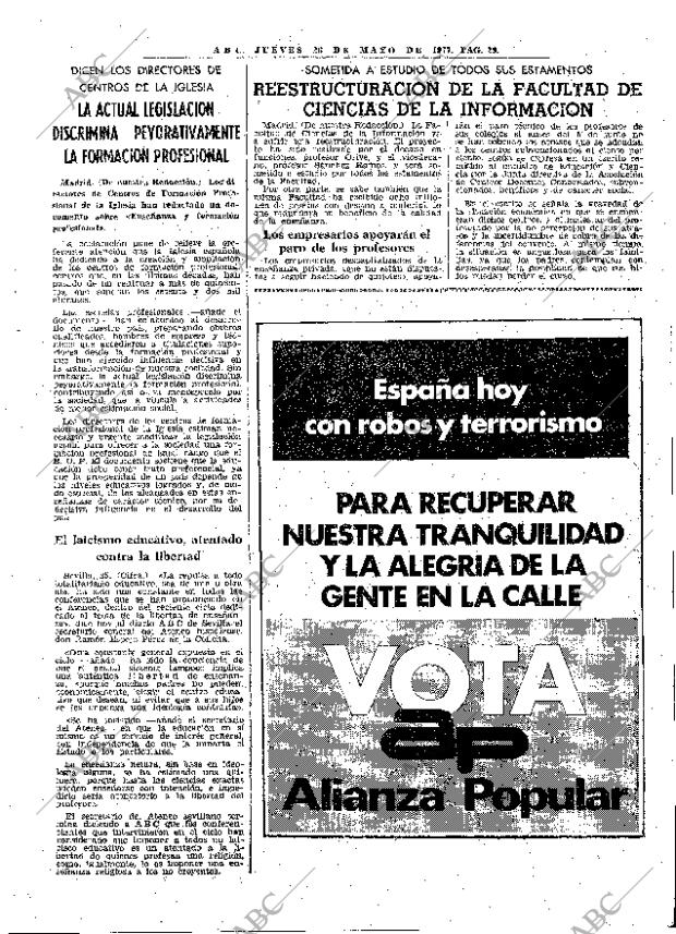 ABC MADRID 26-05-1977 página 39
