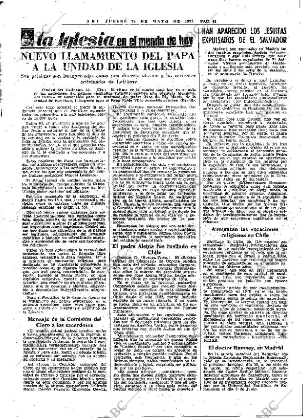 ABC MADRID 26-05-1977 página 51