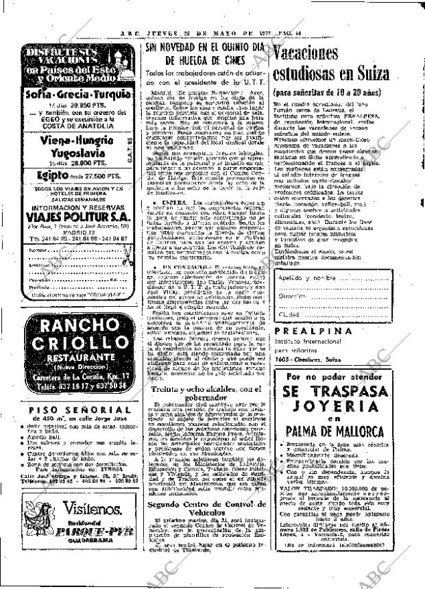 ABC MADRID 26-05-1977 página 54