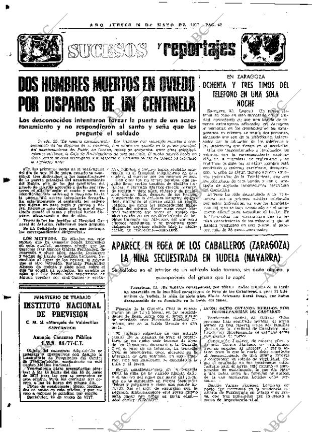 ABC MADRID 26-05-1977 página 72