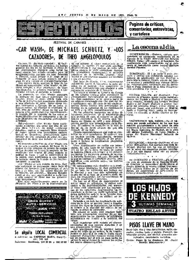 ABC MADRID 26-05-1977 página 81