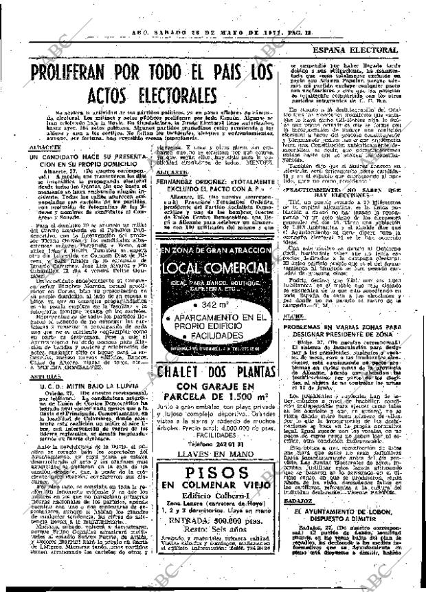 ABC MADRID 28-05-1977 página 23