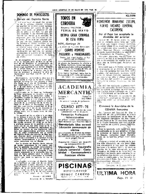 ABC SEVILLA 29-05-1977 página 60
