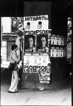 Cartel electoral del PSOE para las elecciones de 1977