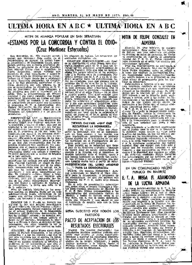 ABC MADRID 31-05-1977 página 115
