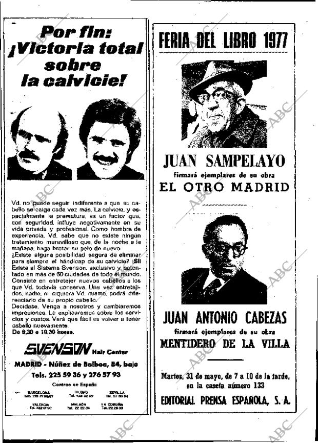 ABC MADRID 31-05-1977 página 122