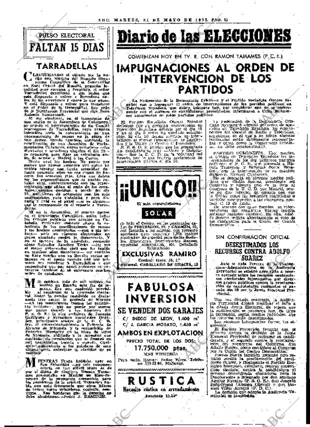 ABC MADRID 31-05-1977 página 31