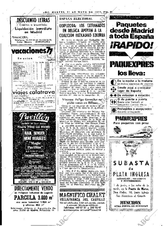 ABC MADRID 31-05-1977 página 40