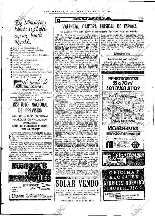 ABC MADRID 31-05-1977 página 72