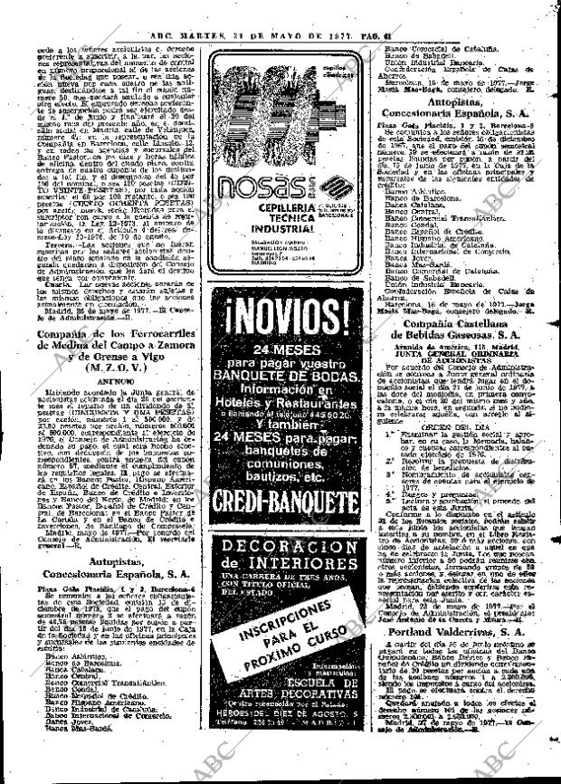 ABC MADRID 31-05-1977 página 81