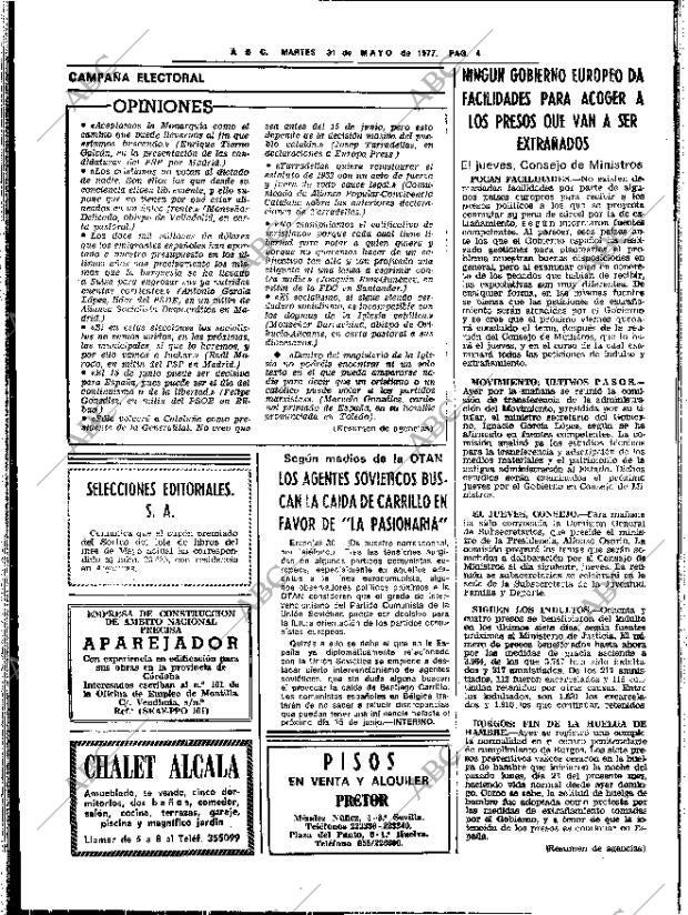 ABC SEVILLA 31-05-1977 página 34