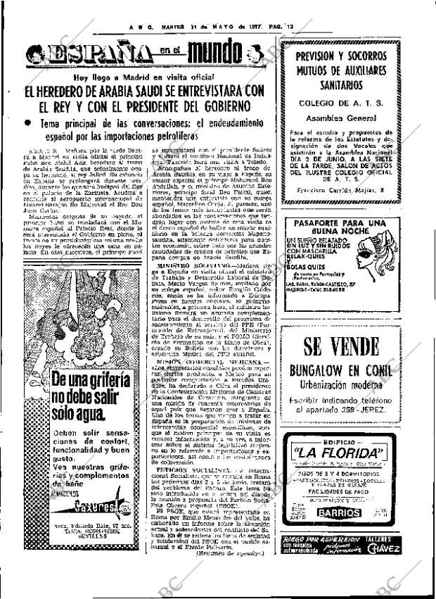 ABC SEVILLA 31-05-1977 página 43